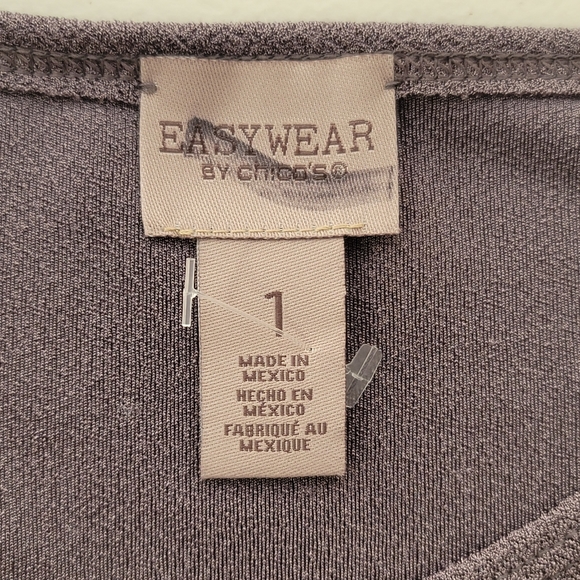 Easywear by Chico's  womens Sleeveles. Size  1 - Picture 6 of 10